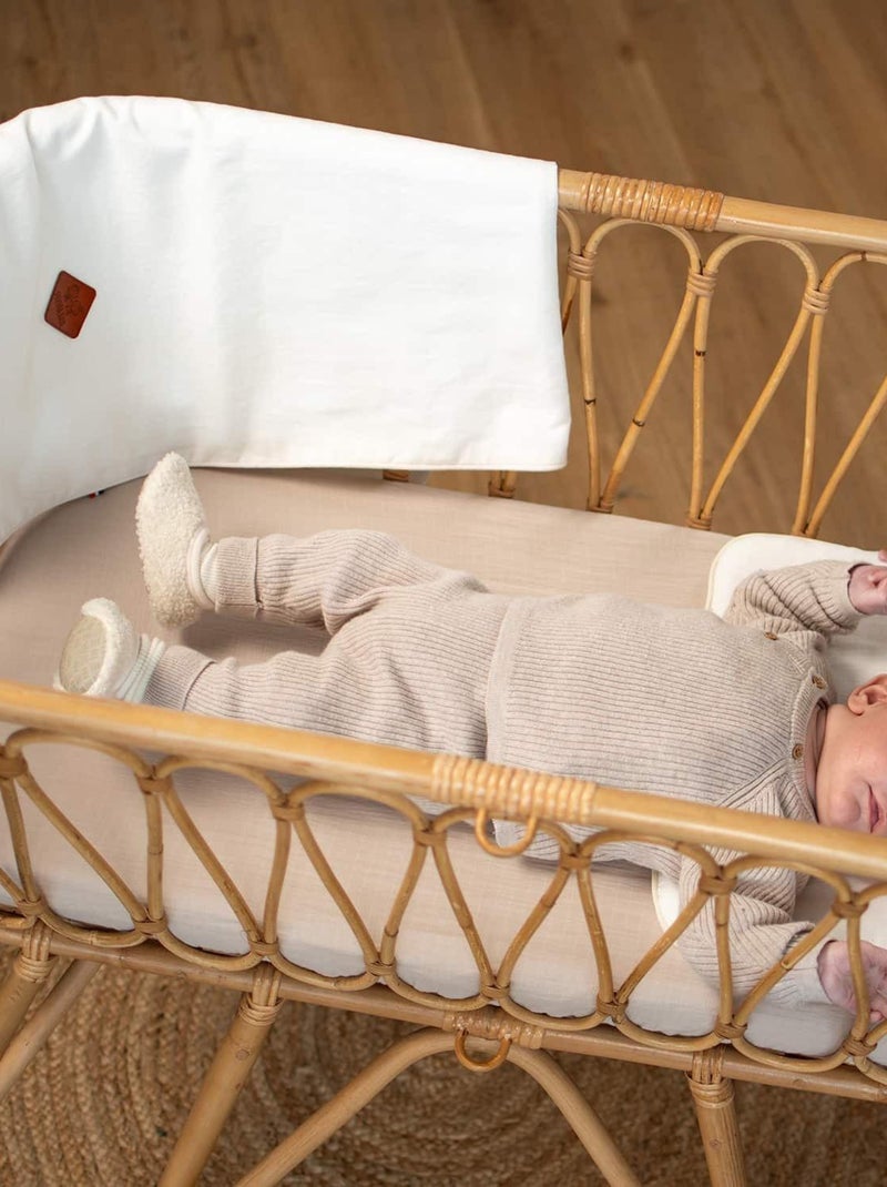 Sevira kids | couverture légère en lin lavé Beige - Kiabi