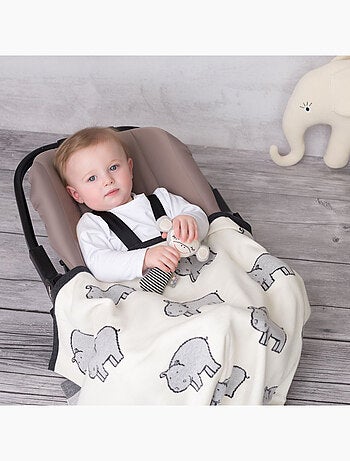 Sevira kids | couverture plaid hippo