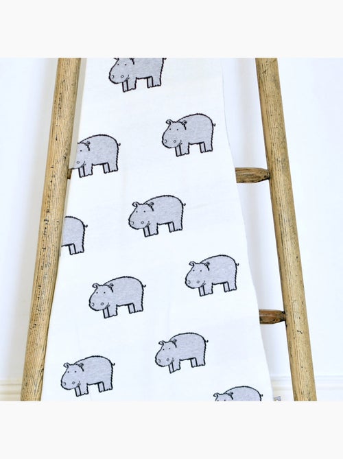Sevira kids | couverture plaid hippo - Kiabi Sevira kids | couverture plaid hippo - Kiabi