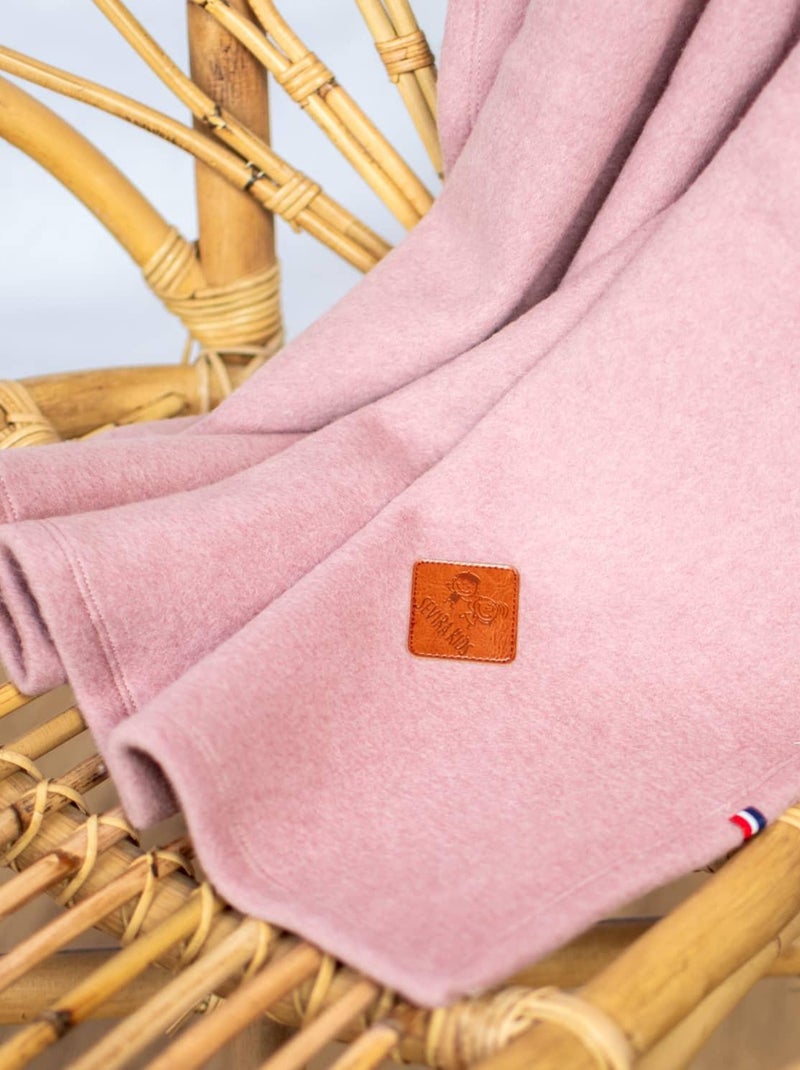 Sevira kids | couverture polaire 100% coton ultra-doux Rose - Kiabi