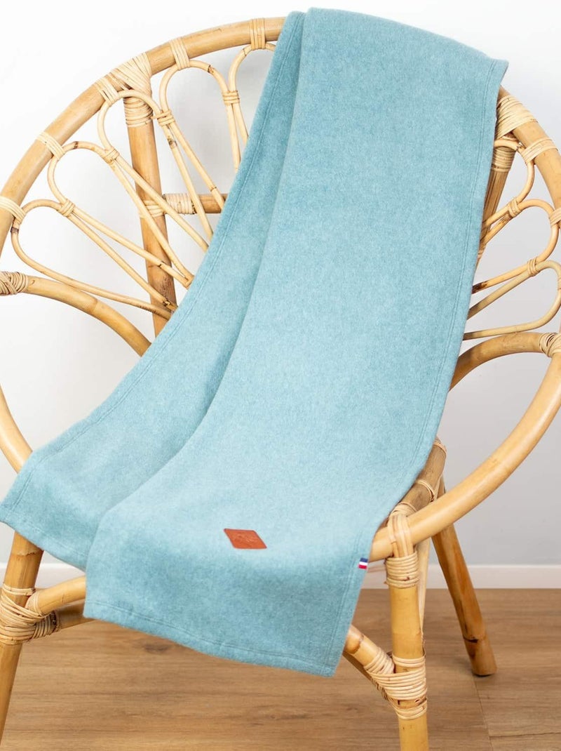 Sevira kids | couverture polaire 100% coton ultra-doux Vert - Kiabi