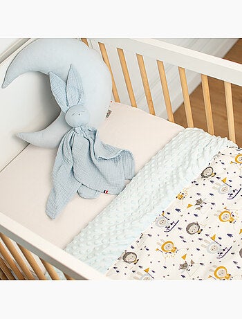 Sevira kids | couverture réversible en minky eskimo