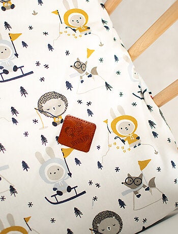 Sevira kids | couverture réversible en minky eskimo