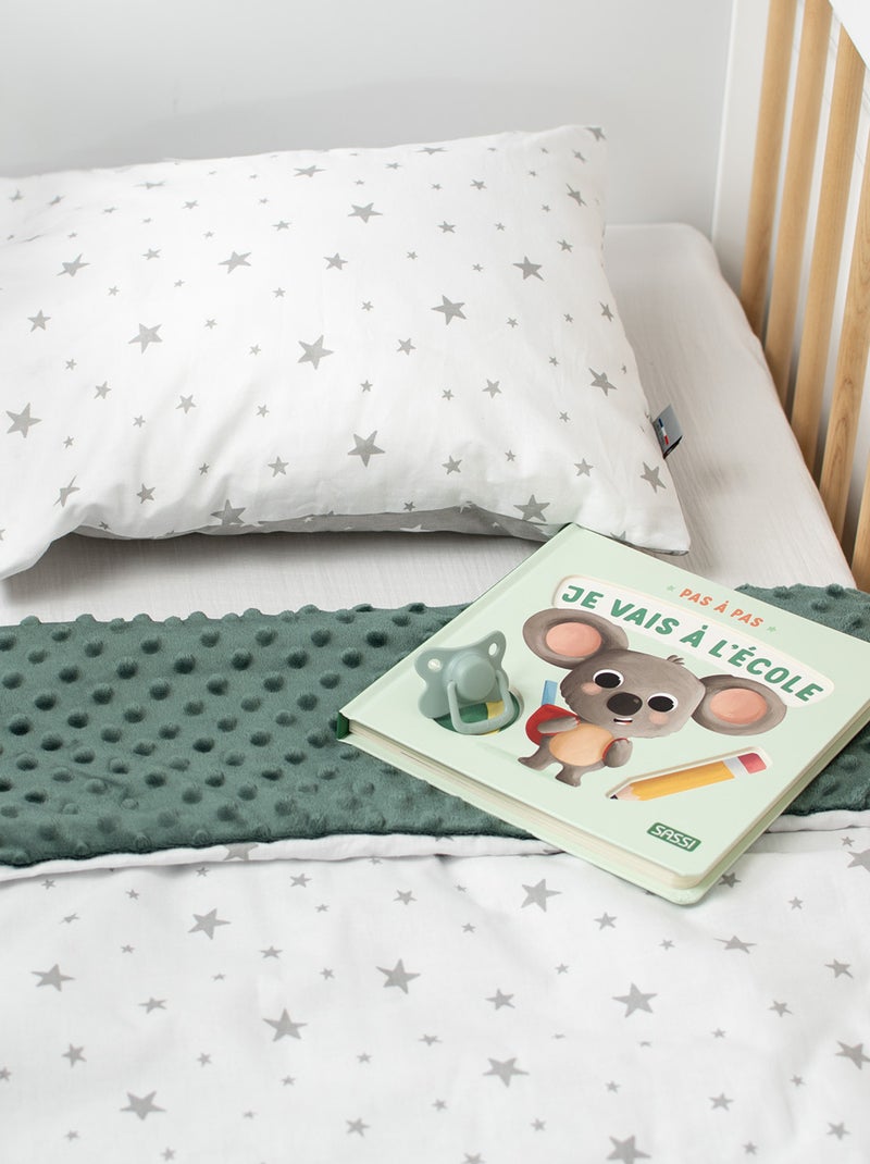 Sevira kids | couverture réversible et ultra douce stella Vert - Kiabi