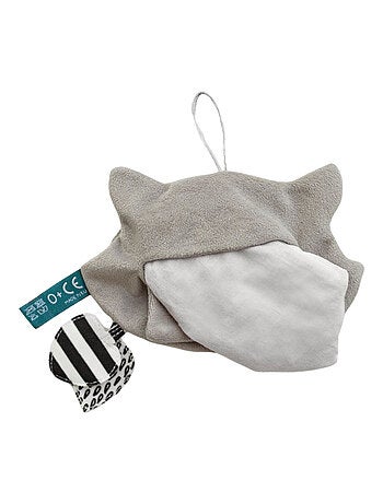 Sevira kids | doudou bouillotte chaud et froid avec noyaux de cerise raton