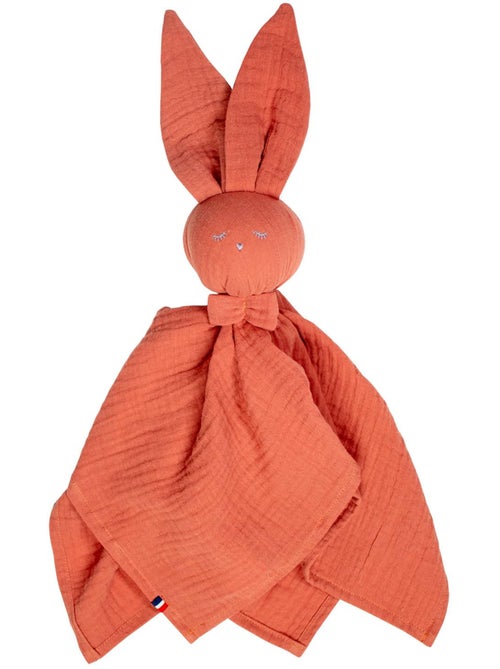 Sevira kids | doudou lapin en gaze de coton jeanne - Kiabi Sevira kids | doudou lapin en gaze de coton jeanne - Kiabi