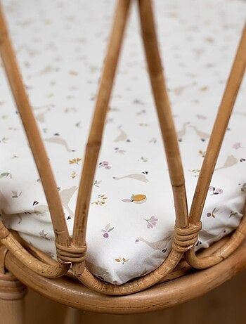 Sevira kids | drap housse berceau en coton sidonia