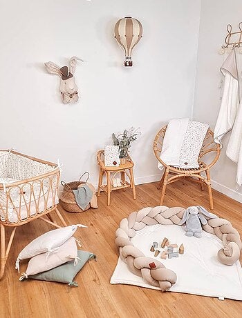 Sevira kids | drap housse berceau en coton sidonia