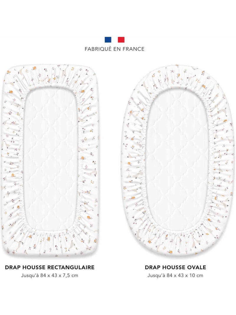 Sevira kids | drap housse berceau en coton sidonia Multicolore - Kiabi