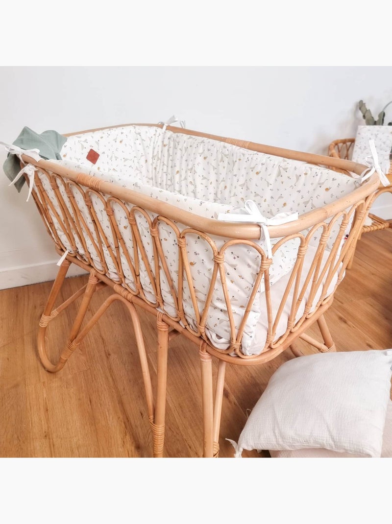 Sevira kids | drap housse berceau en coton sidonia Multicolore - Kiabi