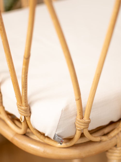 Sevira kids | drap housse berceau en gaze de coton jeanne - Kiabi