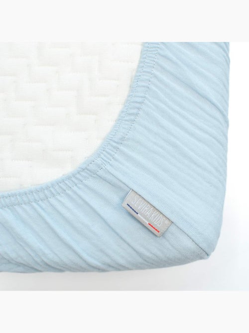 Sevira kids | drap housse berceau en gaze de coton jeanne - Kiabi Sevira kids | drap housse berceau en gaze de coton jeanne - Kiabi