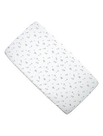 Sevira kids | drap housse berceau en gaze de coton melody