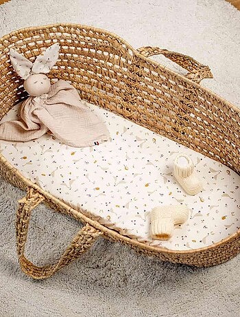 Sevira kids | drap housse couffin en coton sidonia
