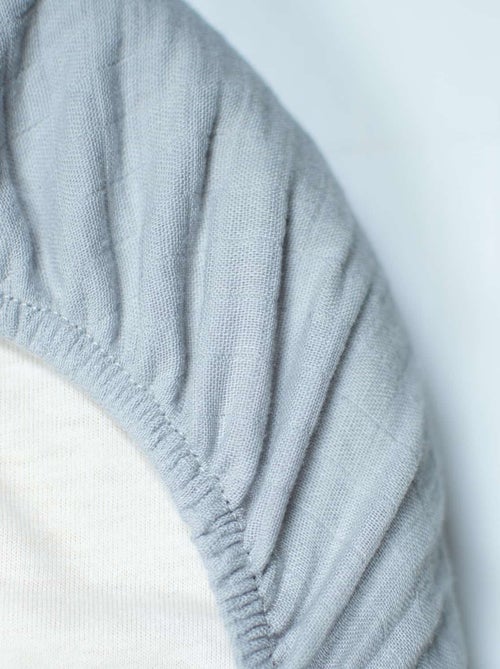 Sevira kids | drap housse couffin en double gaze à carreaux - Kiabi Sevira kids | drap housse couffin en double gaze à carreaux - Kiabi