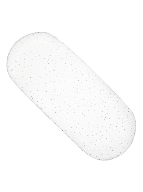 Sevira kids | drap housse couffin ovale en gaze de coton jeanne - Kiabi