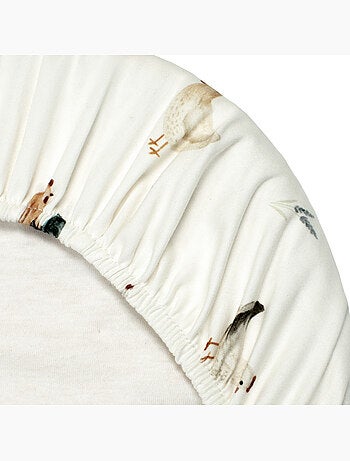 Sevira kids | drap housse couffin ovale gallina
