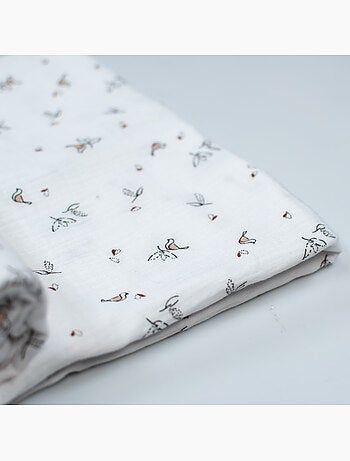 Sevira kids | drap-housse en gaze de coton melody