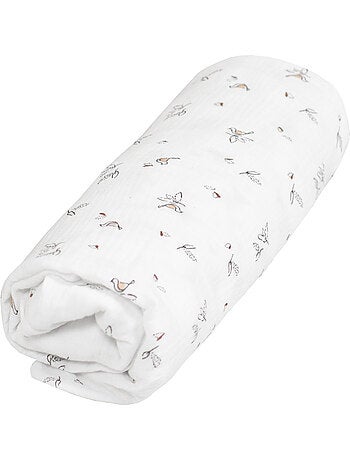 Sevira kids | drap-housse en gaze de coton melody