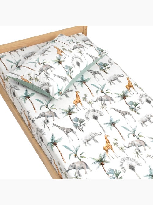 Sevira kids | drap-housse en satin de coton safari - Kiabi Sevira kids | drap-housse en satin de coton safari - Kiabi