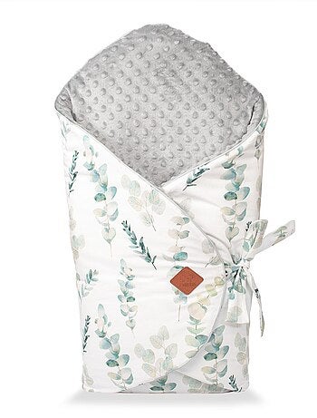 Sevira kids | gigoteuse d'emmaillotage évolutive eucalyptus
