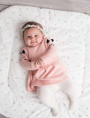 Sevira kids | gigoteuse d'emmaillotage minky stella gris