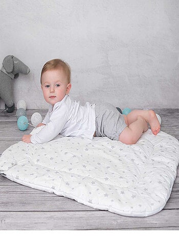 Sevira kids | gigoteuse d'emmaillotage minky stella gris