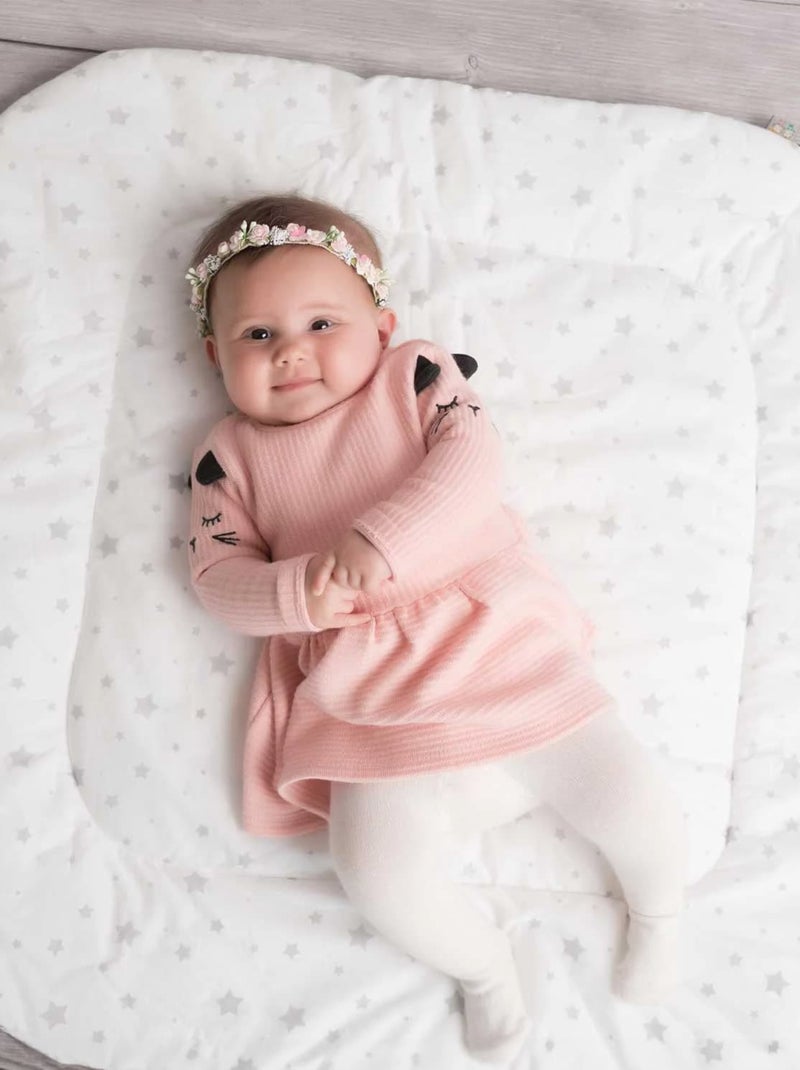 Sevira kids | gigoteuse d'emmaillotage minky stella gris Ecru - Kiabi