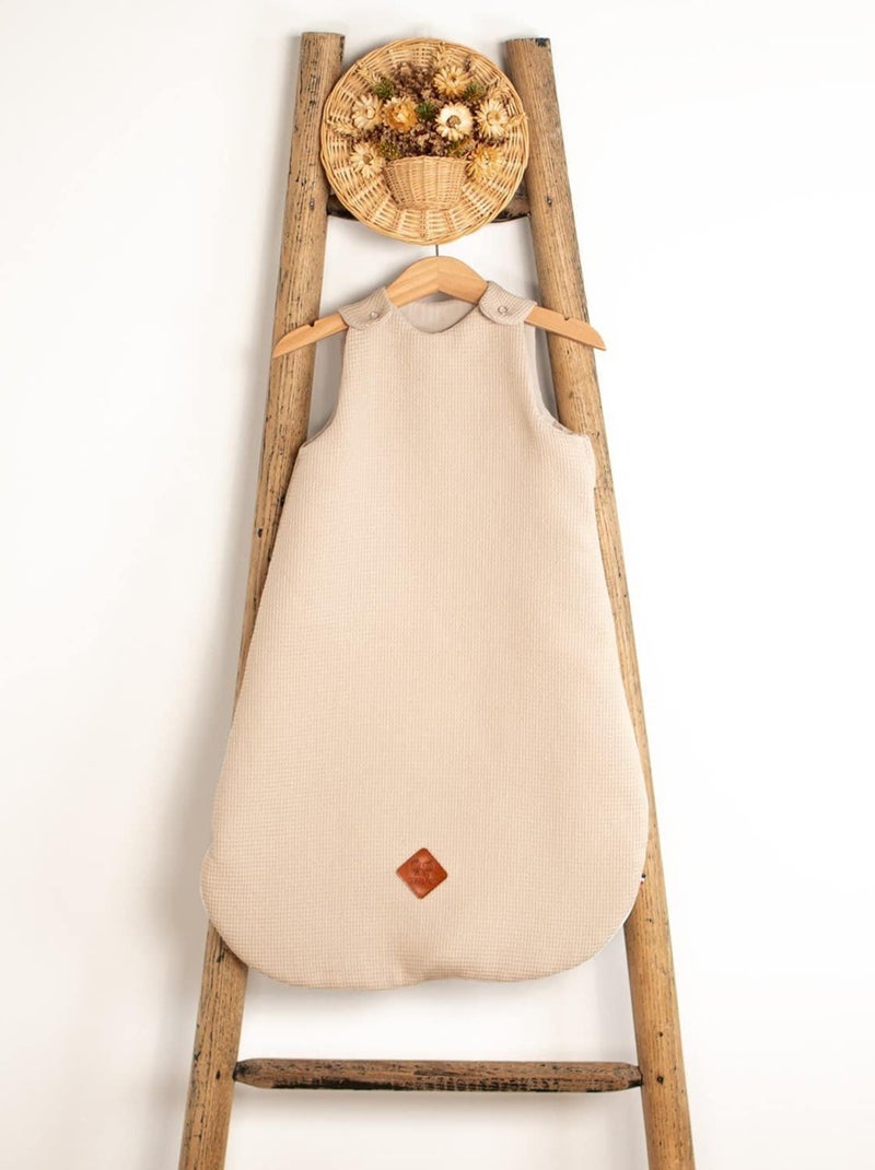 Sevira kids | gigoteuse été en nid d'abeille - tog 05 Beige - Kiabi