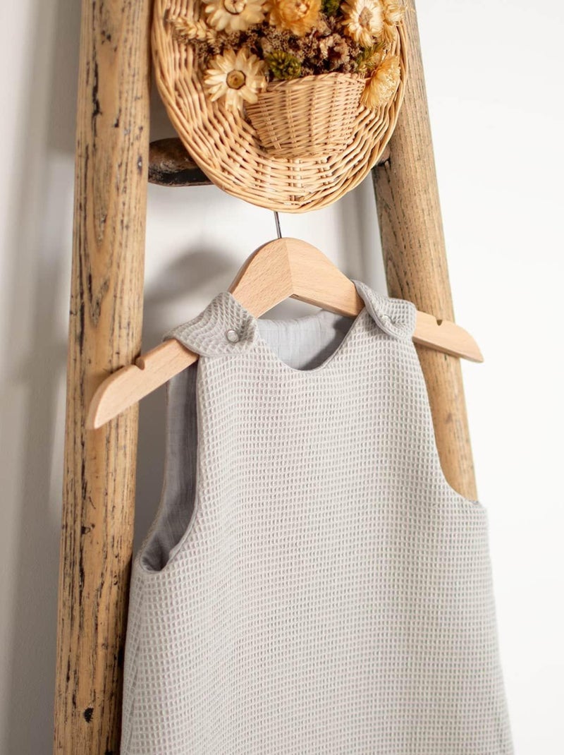Sevira kids | gigoteuse été en nid d'abeille - tog 05 Gris - Kiabi