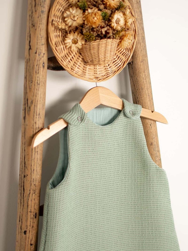 Sevira kids | gigoteuse été en nid d'abeille - tog 05 Vert - Kiabi