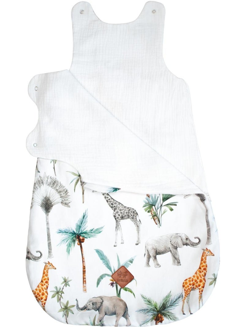 Sevira kids | gigoteuse été tog 05 en coton safari Vert d'eau - Kiabi