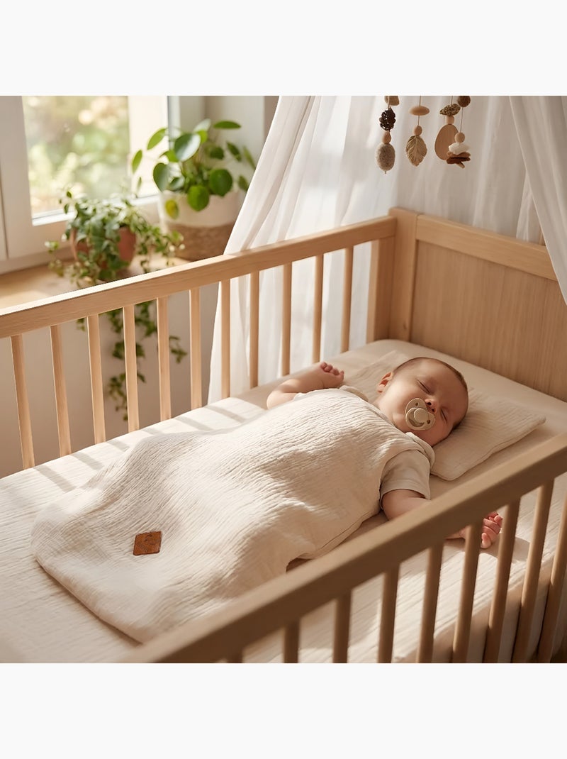 Sevira kids | gigoteuse été tog 05 en gaze de coton jeanne Beige - Kiabi