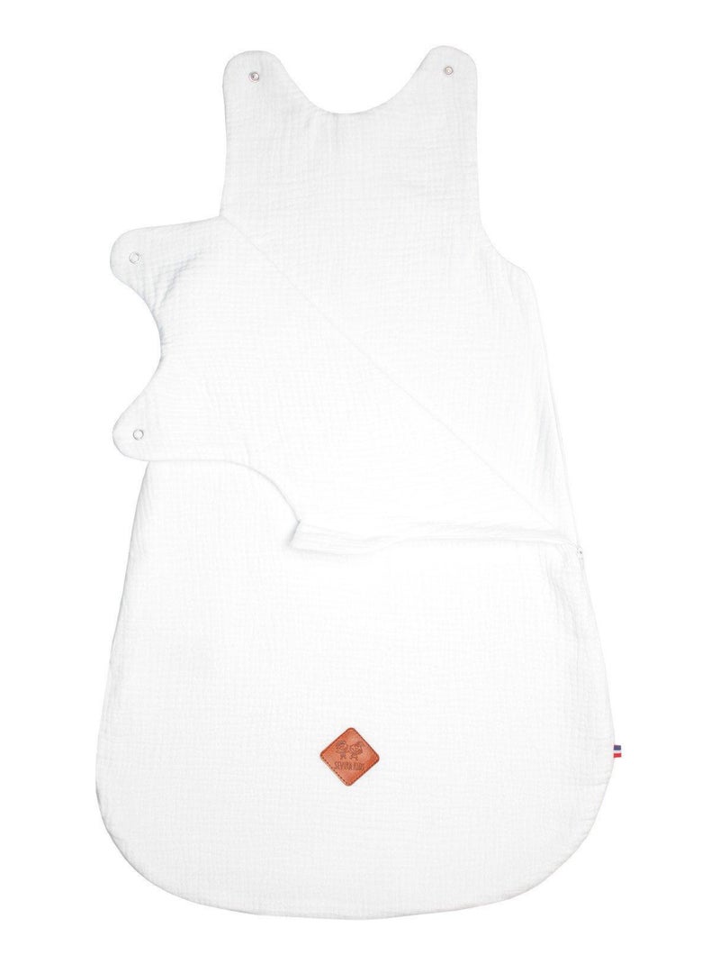 Sevira kids | gigoteuse été tog 05 en gaze de coton jeanne Blanc - Kiabi