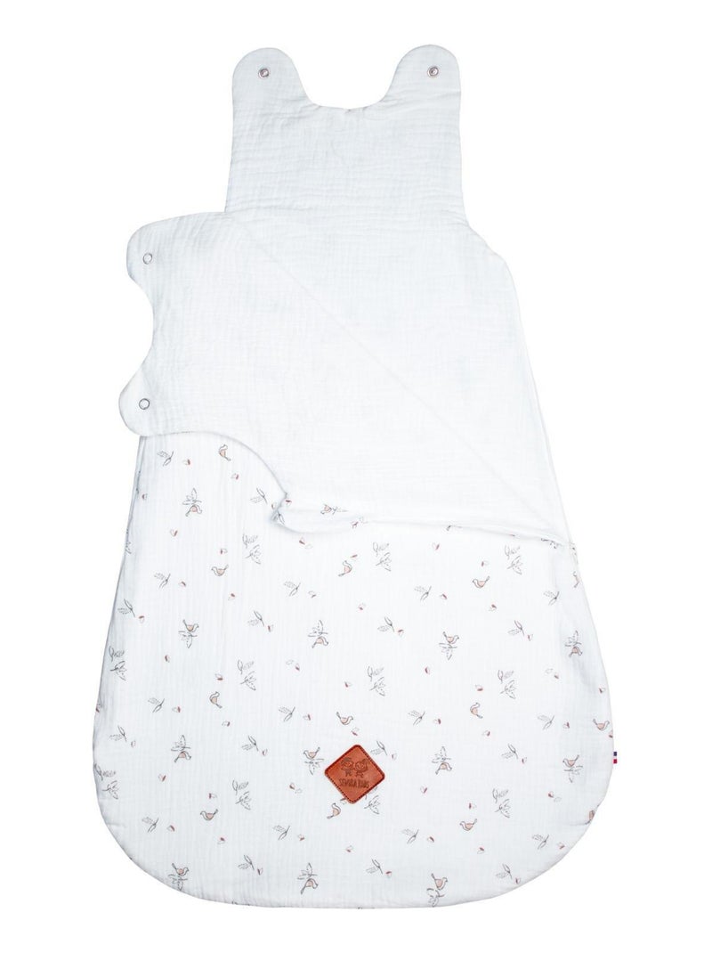 Sevira kids | gigoteuse été tog 05 en gaze de coton melody Blanc - Kiabi