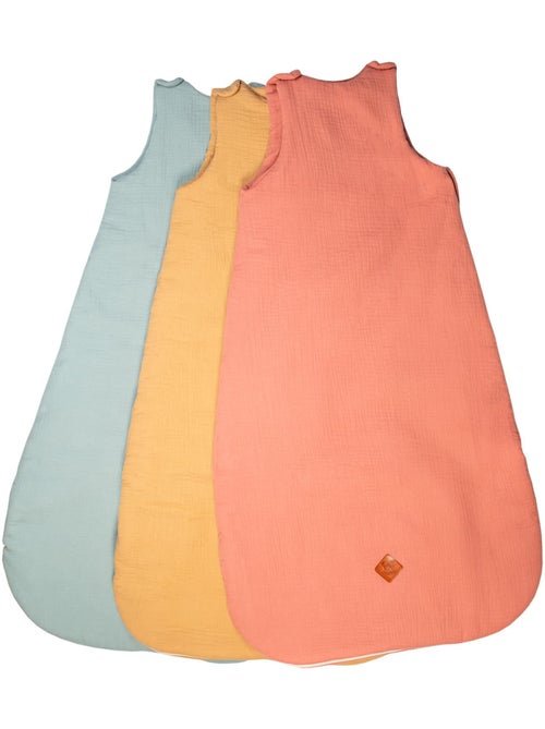 Sevira kids | gigoteuse sans manches en gaze de coton jeanne - Kiabi Sevira kids | gigoteuse sans manches en gaze de coton jeanne - Kiabi