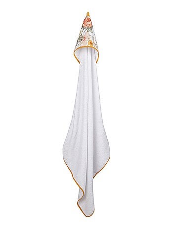 Sevira kids | grande cape de bain en coton et bambou néo vintage