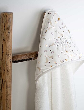 Sevira kids | grande cape de bain en coton et bambou sidonia