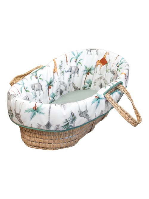 Sevira kids | habillage de couffin en satin de coton safari - Kiabi Sevira kids | habillage de couffin en satin de coton safari - Kiabi