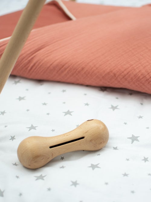Sevira kids | hochet bois bébé naturel sonore - Kiabi