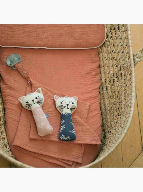 Sevira kids | hochet tricoté  chaton - Kiabi