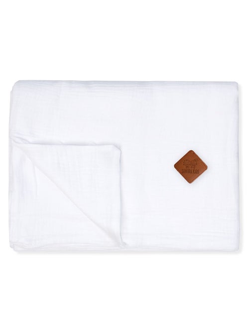 Sevira kids | housse de couette en gaze de coton jeanne - Kiabi