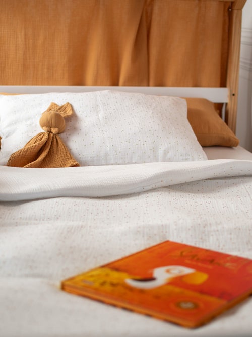 Sevira kids | housse de couette en gaze de coton jeanne - Kiabi