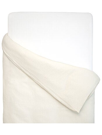 Sevira kids | housse de couette en gaze de coton jeanne