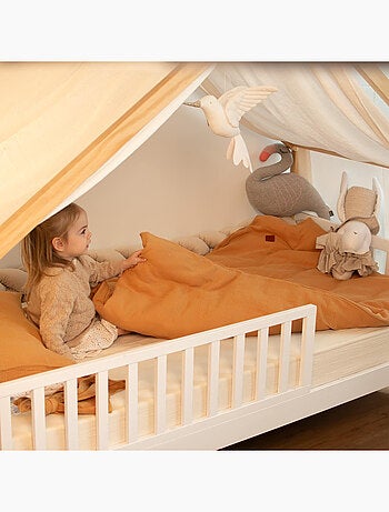 Sevira kids | housse de couette en gaze de coton jeanne