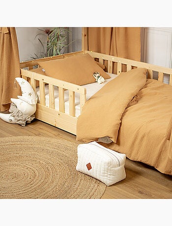 Sevira kids | housse de couette en gaze de coton jeanne