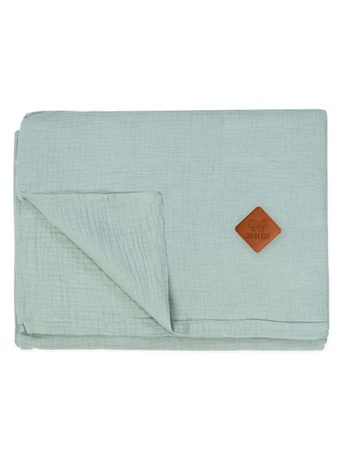 Sevira kids | housse de couette en gaze de coton jeanne - Kiabi