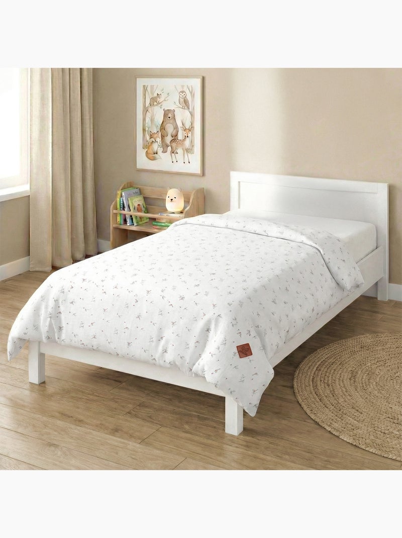 Sevira kids | housse de couette en gaze de coton melody Blanc - Kiabi