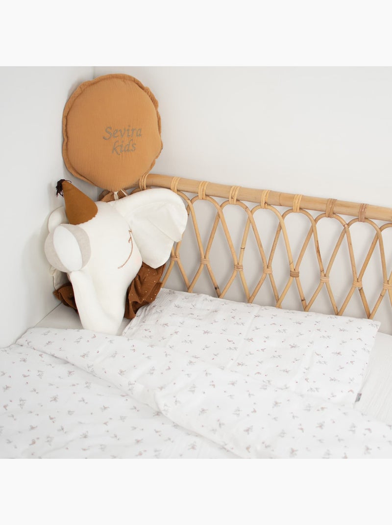 Sevira kids | housse de couette en gaze de coton melody Blanc - Kiabi