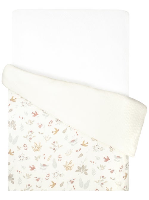 Sevira kids | housse de couette réversible en gaze de coton aube - Kiabi Sevira kids | housse de couette réversible en gaze de coton aube - Kiabi